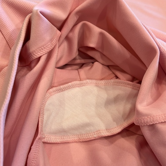 Skort by “Moving Comfort” in soft pink. Never worn. Draw string & inside pocket - Picture 14 of 15